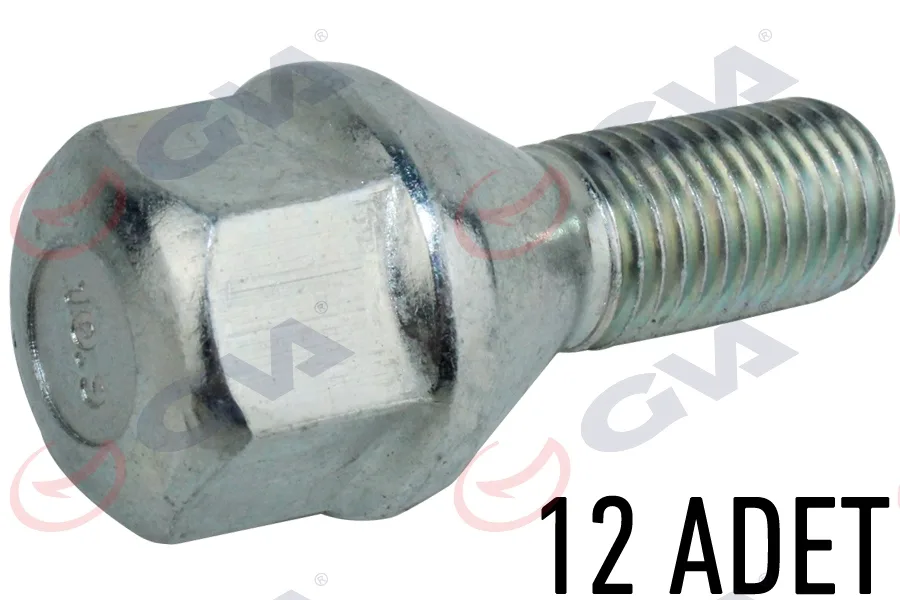 Bijon Civatası Renault 9-11 Çinko Paket 12 Febi 02062 (12 Adet)