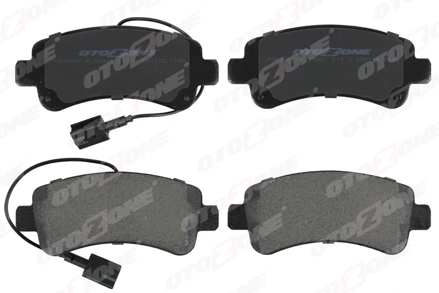Disk Fren Balatası Arka JUMPER 2.0D/2.2D3.0D 2004-2006>DUCATO 40 2.3D - BOXER 2.0D/2.2D/3.0D
