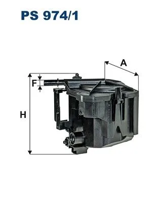 Yakit Filtresi PARTNER-206-207-307-308-407-BERLINGO - C2-C3-C4-C5-Fiesta - Focus - C - Max - Tepee 1.6HDI