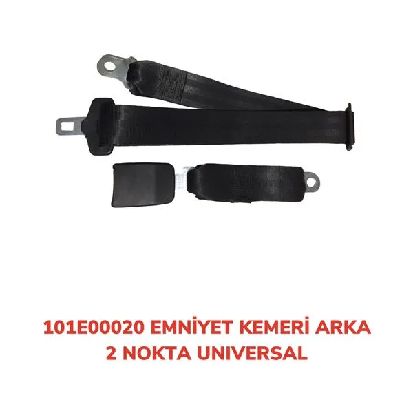 Emniyet Kemeri Arka 2 Nokta Statik Universal (2 Adet)