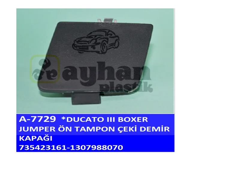 Ön Tampon Çeki Demir Kapak DUCATO 3 (2 Adet)