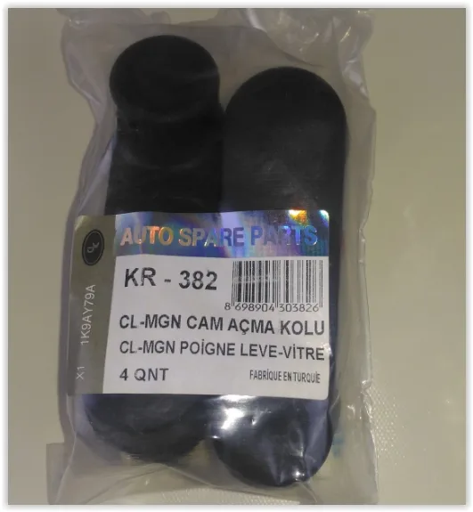 Cam Açma Kolu Clio - Kangoo - Megane - Logan (4 Adet)