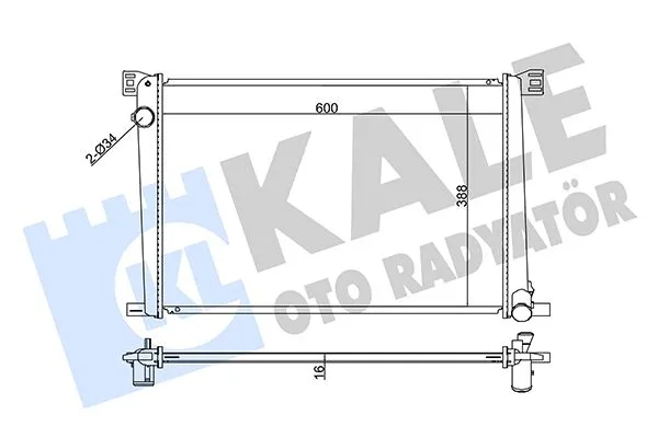 Motor Su Radyatoru Mini N12 N16 R55 R56 R57 R58 R59 R60 R61