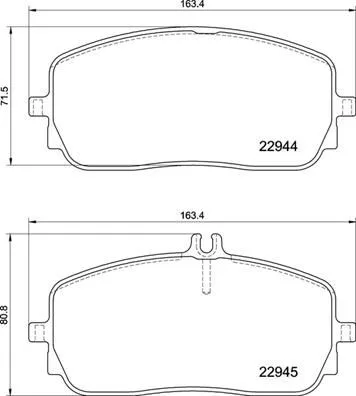Fren Balatası On Mercedes W177 V177 W247 C118 X118 H247 X247 V167 Spor Tip