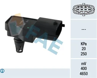 Basınç Map Sensörü ASTRA G - H - J - Insignia A - Corsa D - Meriva A - B - Vectra C - Zafira B 1.4 Net - NEL-1.6 Let - X NT - Let - Ler 2.0 Leh - Lel - Ler