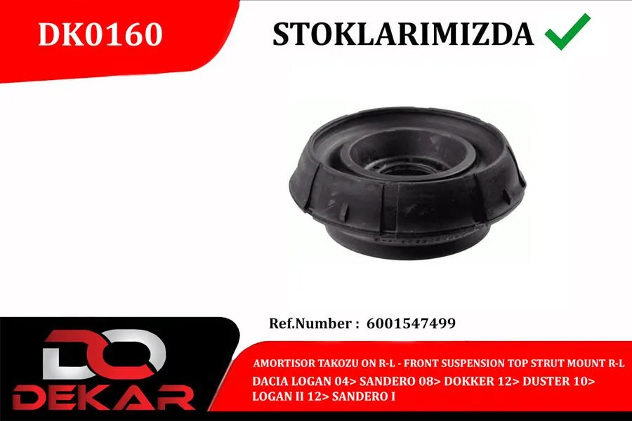 Amortisor Takozu On Dacia Logan 2004 Sandero 2008 DOKKER 2012 Duster 2010 Logan 2 2012 Sandero 1
