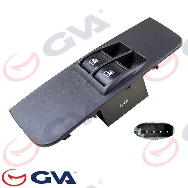 Cam Açma Anahtari Fiat Linea ACTIVE Sol Çiftli - Çerçeveli - Sürücü