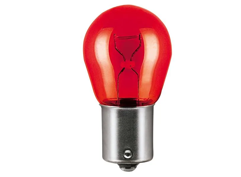 Ampul 12V PR21W 21 BAW9S 93 Ampul Çapraz Üst Tırnak Kırmızı Stop - Sinyal ve Park Serisi (10 Adet)