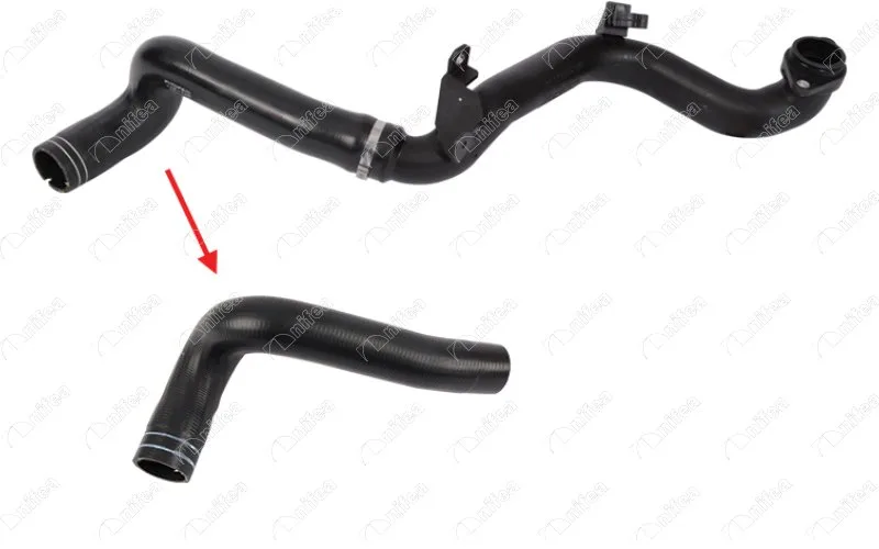 Turbo Çıkış Hortumu Peugeot Bipper - Citroen NEMO - Fiat FIORINO 1.3 HDI Plastik Parça Hariç