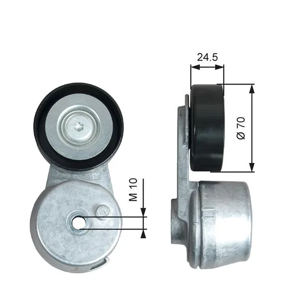 Alternatör Gergi Rulmani Kütüklü ASTRA K 2015-2022 Corsa E 2014-2019 Insignia B 2017 Mokka 2016-2020 Adam 2014-2018 1.0-1.4-1.5 B10XE - XFL - B14XE - B / D14XNT - B / D15SFL