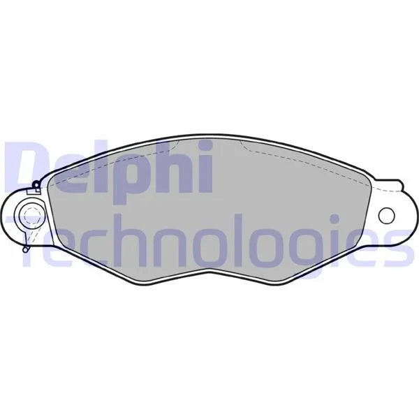 Ön Fren Balatası Renault Kangoo 1997 Clio Symbol 1 1998 Cıtro N Xsara 1997-2002 Peugeot 306 1996-2001