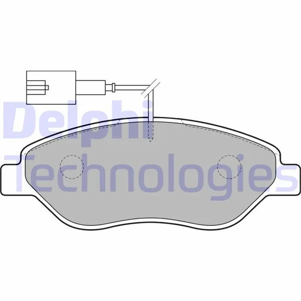 Ön Fren Balatası Fişli Fiat Bravo 2 2008-2014 Egea Hatchback 2015 Alfa Romeo Mito 2008-2015 Lancia Delta 3 2008-2014 1.3D MTJ 1.4TB 1.6D MTJ 1.9D MTJ 2.0D MTJ büyük Tip