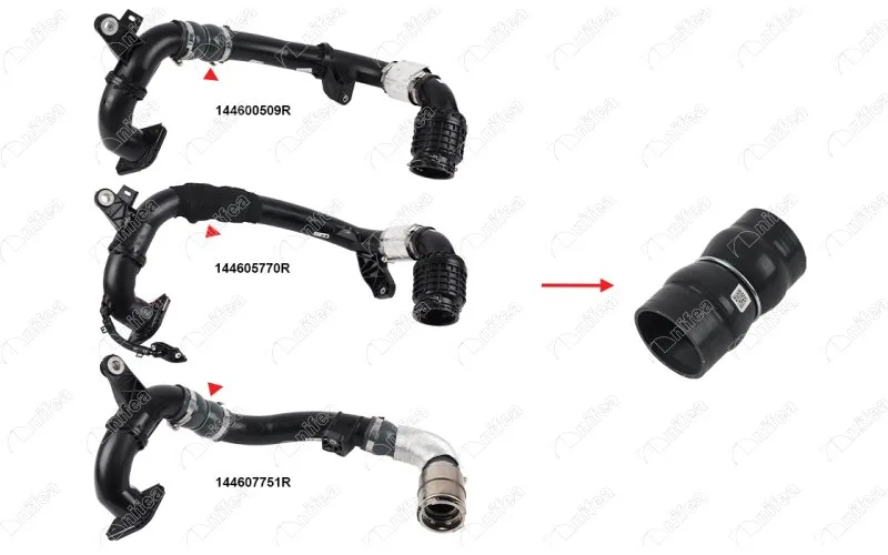 Turbo Borusu Renault TRAFIC 3 2019 2.0DCİ M9R Ara Kısmı