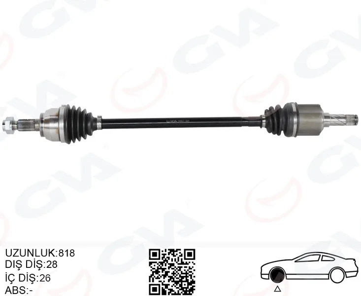 Komple Aks Arka Freelander 2 L359 2.0 Sİ4 2.2TD4 2006-2014 820MM Diş 28 Diferansiyel Diş 26