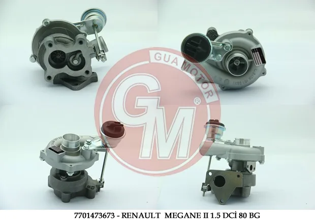 Turbo Şarj Renault Clio 2 Kango Dacia Symbol Megane 2 1.5 DCİ 80 BG