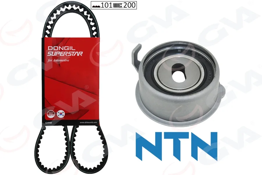 Triger Kayış Seti Eksantrik Seti Hyundai Atos 1.1L G4HG 2002-2009 İ10 1.1L G4HG 2008-2013 KIA Picanto 1.1L G4HG 2005 1 Kayış 1 Rulman 101X200