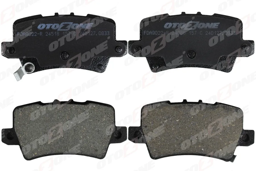 Fren Balatası Arka Honda Civic 1.8L R18A VTEC FK2 Hatchback 2006 / 1.4L L13Z1 FK1 Sport 2009 - Aşınma İkaz Soketli