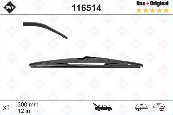 Silecek Supurgesı Arka ASTRA J Hatchback