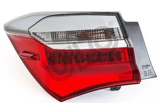 Stop Lambasi Sol Diş - Ledli Toyota COROLLA 1.4L 1NDTV NDE180 2017-2018. 1.6L 1ZR - FE ZRE181 2017-2018. 1.33L 1NR - FE NRE180 2017-2018