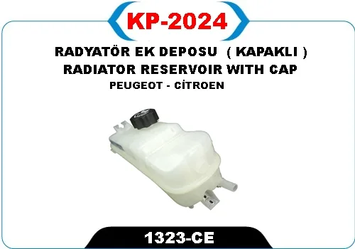 Radyatör Ek Deposu Kapaklı Peugeot - Citroen