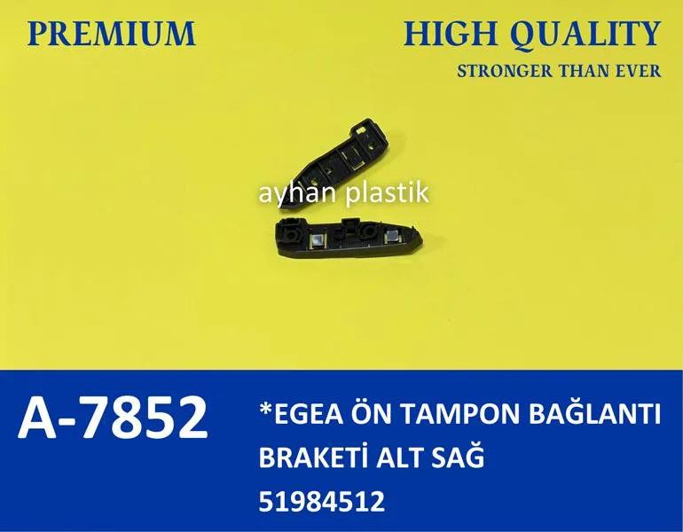 Ön Tampon Tutucu Braket Sağ Diş Taraf Egea 2015 (5 Adet)