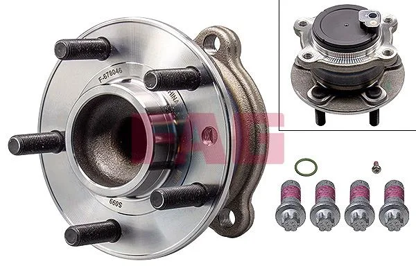 Porya Rulmanli Arka Ford Focus - Cmax 2011