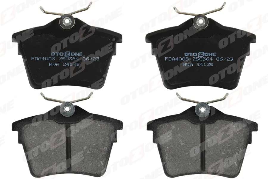 Arka Fren Balatası Peugeot P407 1.6 HDI 1.8-2.0 2004 607 2000 Citroen C5 2008