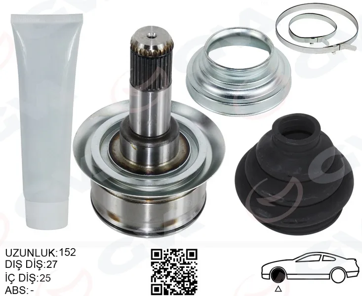 Aks Kafası Arka BMW F10 F12 F13 F06 152MM Diferansiyel Diş 27
