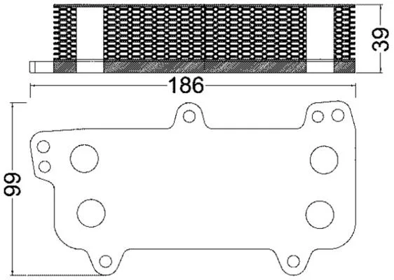 Yağ Soğutucusu TRANSPORTER T5 - Touareg 2.5 TDI 2004-2010 130PS