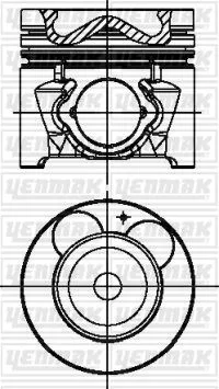 Piston Segman STD Era Dizel 2006 / CERATO 1.5 Dizel D4FA