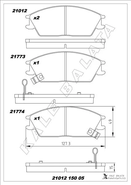 Ön Fren Balata Hyundai ACCENT 1.3L 1.5L 1.6L Benzinli 1.5L CRDİ Dizel 1995-2005 Getz 1.1L 1.3L 1.4L BE Nzinli 1.5L CRDİ Dizel 2002-2009 EXCEL 1990-1995 Scoupe 1992-1996