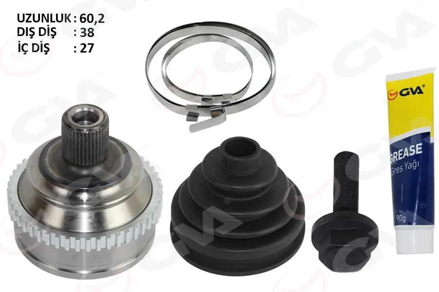 Aks Kafası Diş T4 2.4 D-2.5 TDİ ABS Li 1996-2003 Aab - Aja - Acv - Ajt 2.4 D-2.5 TDİ