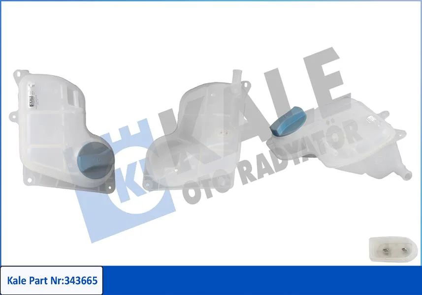 Genlesme Kavanozu Kapaklı Audi A4-A6 1997-2004 Passat 2000-2005 Superb Radyatör Ek Su Deposu