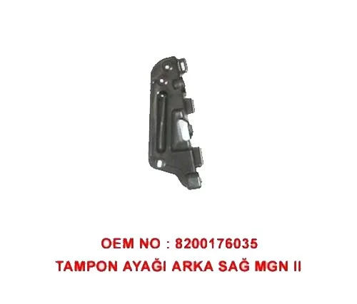 Arka Tampon Tutturucu Sağ Megane 2