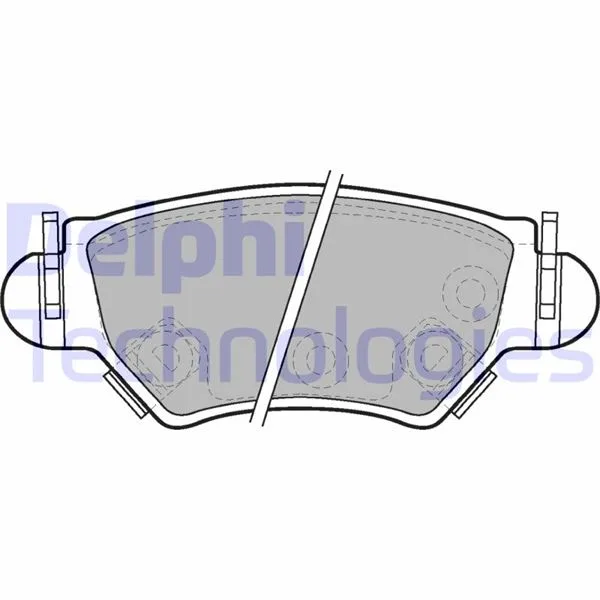 Arka Fren Disk Balata ASTRA G 1998-2005 Zafira A 1998-2005 Corsa C - COMBO C 2003-2009
