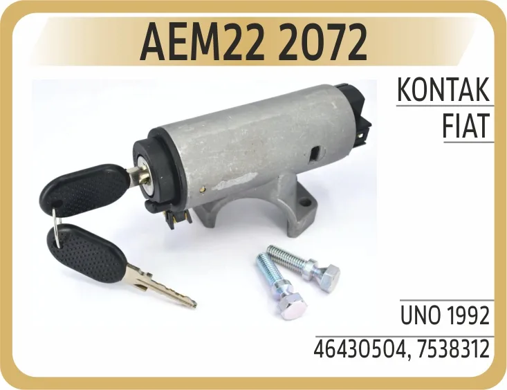 Kontak Gövdesı Anahtarlı Fiat UNO