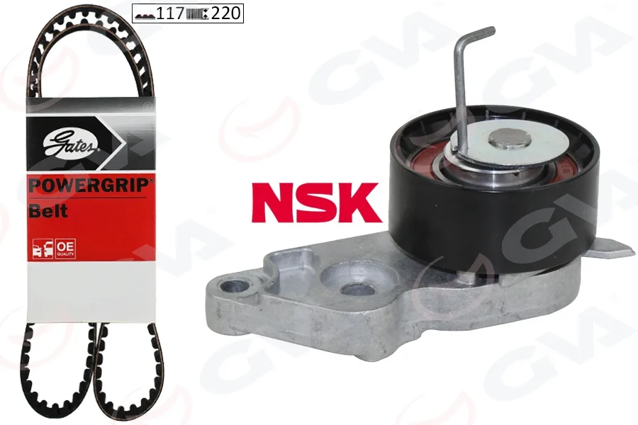 Triger Seti Ford Focus - Fiesta - Cmax 1998 1.25-1.4-1.6 Zetec 100 PS NSK Gergi - Gates Kayış