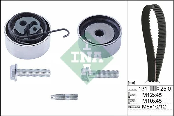 Eksantrik Gergi Kiti 131X250 ASTRA G - COMBO C - Corsa C - Meriva A 1.7 CDTI Y17DT - Z17DTH - Y17DTL - Z17DTL