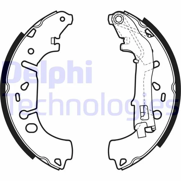 Arka Pabuç Balata Fiat FIORINO 2009 Grande Punto 2005-2013 Linea 2007 Punto EVO 2009-2012 Punto 2012 Cıtro N NEMO 2009 Peugeot Bipper 2008 Opel Corsa D 2009-2014 Corsa E 2014 Adam 2012 228X42