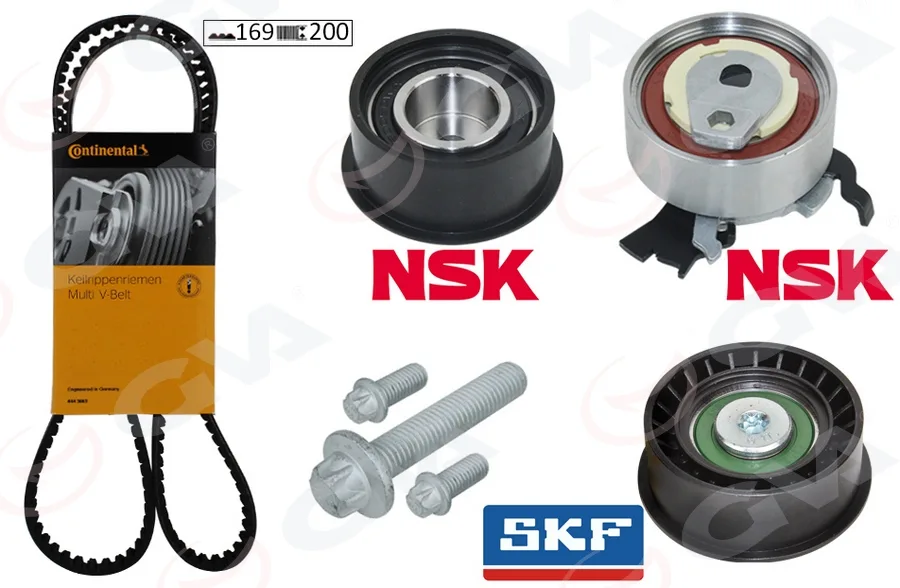 Eksantrik Gergi Kiti 169X200 ASTRA F - Corsa B - Vectra B 1.4İ-1.6İ-1.8İ 16V X14XE - X16XEL - X18XE