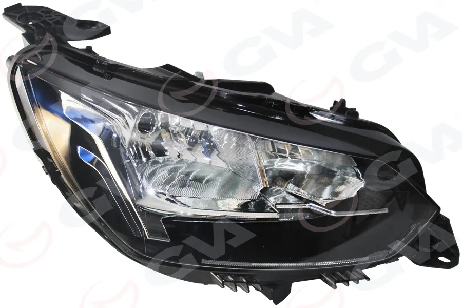 Sağ Far Peugeot P208 2019 P2008 2019 Berrak Halojen E - Belgeli
