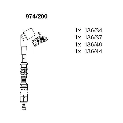 Atesleme Kablosu Seti BMW M43 E36 E46 E34