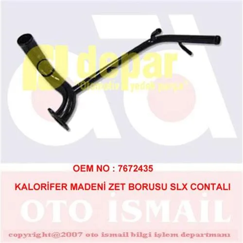 Kalorifer Zet Boru Tofaş SLX Doğan Kartal Şahin