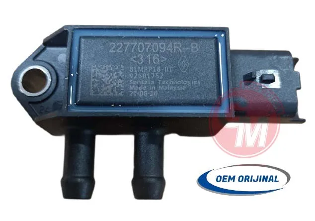 Egsoz Partikül Basınç Sensörü - Orijinal Ürün Renault Megane 4 2015 Talisman 2016 Clio 5 2019 Nissan Qas Hqaı 2 2018 1. - Dacia Duster 2 2018 DOKKER 2018