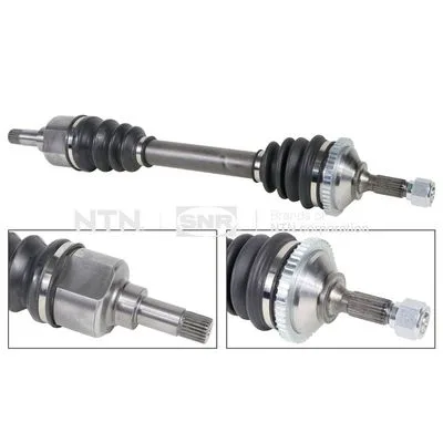 Komple Aks Sol Peugeot P206 1.1 TU1-1.4İ TU3-1.4 16V ET3-1.4 HDI DV4 1998-2012 21X22X48T 627MM ABS Li