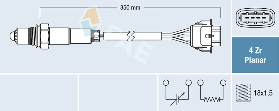 Oksijen Sensörü Ön Opel ASTRA G - H Corsa C - D COMBO C - D Meriva A - Vectra C - Zafira 1.0-1.2-1.4 Xep - Xel 2 .0 Ler 3.2 Z32ZE