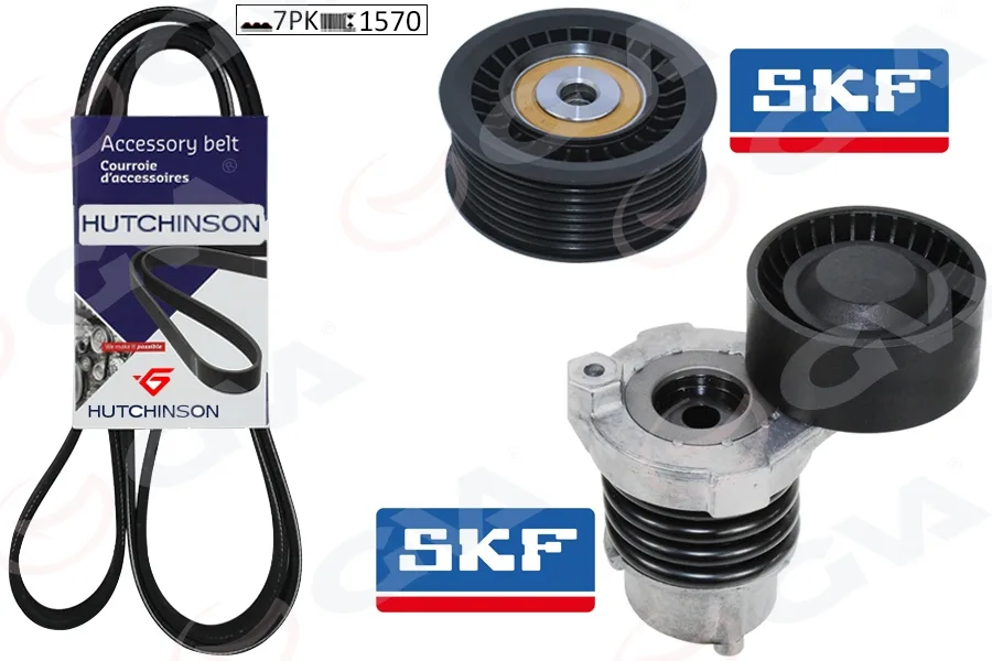 Alternatör V Kayış Kiti Clio 4 2012 Megane 4 2015 Captur 1 Sandero 2 2012 Juke F15 2014-2019 Micra V