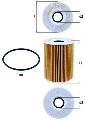 Yag Filtresi Mercedes OM629 W211 W164 X164 W221