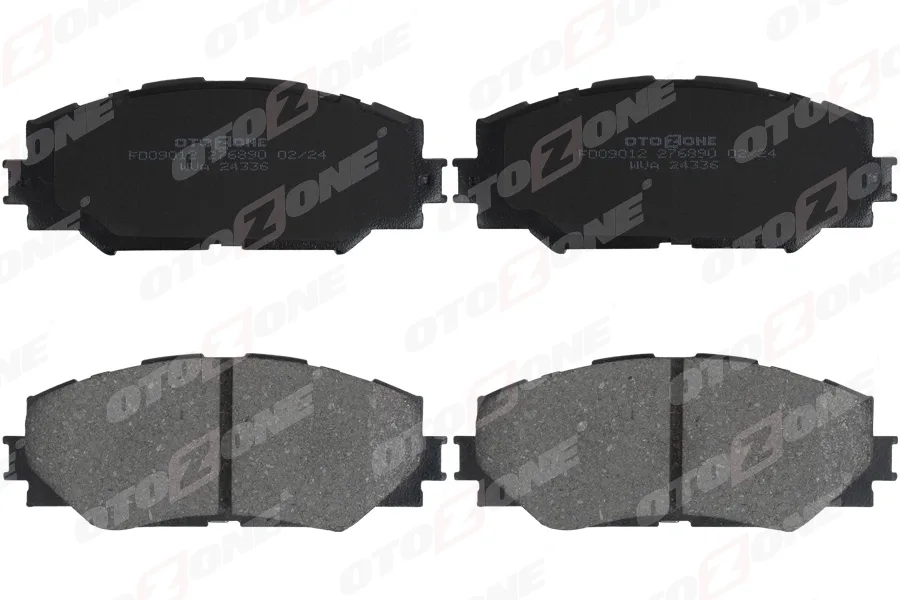 Ön Fren Balata Toyota Auris. COROLLA 1.6L 1ZR - FE ZRE151 2007-2011 1.33L 1NR - FE NRE150 6 Vites 2010-2012