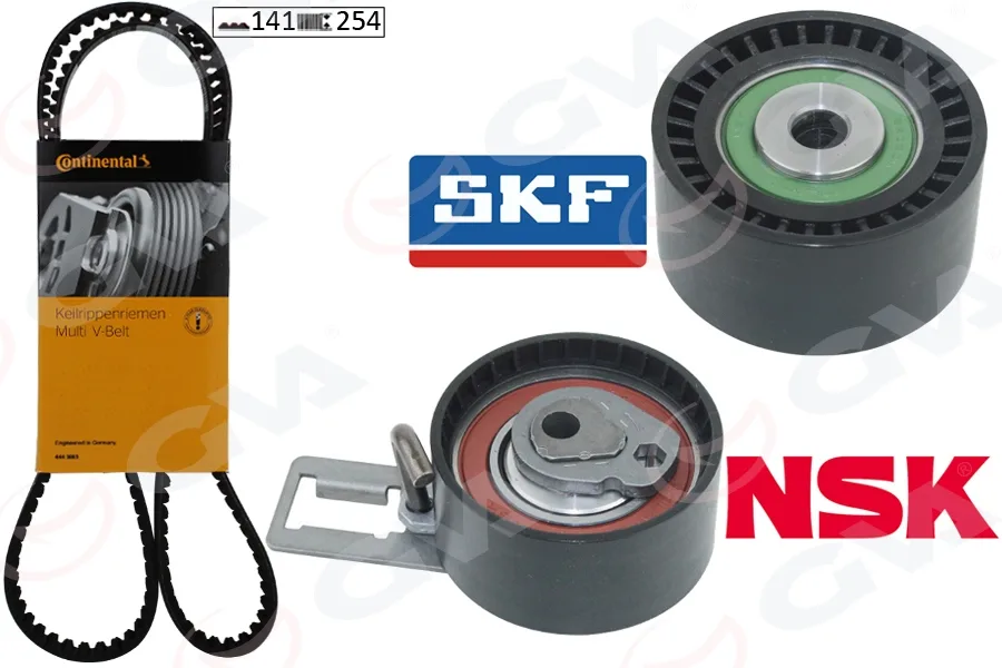 Eksantrik Gergi Kiti 141 Diş P207-P208-P301-P308-P508-P2008-P3008-P5008 2008 PARTNER - BERLINGO - Rıft Er - Jumpy - C5-C4-DS4-C3-DS3-DS5-C - Elysee 1.6 HDI DV6C DV6DTED - Focus 3 1.6 Tdci 2011 Courier 1.5 Tdci